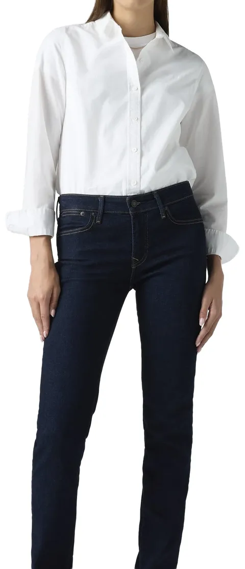Levi's 712 Slim, Jeans, Donna, Blue Wave Rinse, 30W / 28L