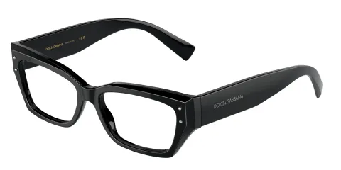 Dolce & Gabbana DG3387 Occhiali NERI 53mm, Blu