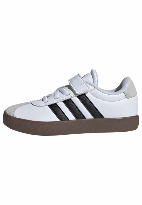 adidas Unisex - Bambini e Ragazzi VL Court 3.0 Shoes, Ftwr White/Core Black/Grey One, 29