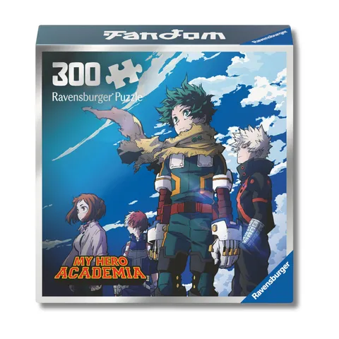 Ravensburger Puzzle 300 Pezzi, My Hero Academia - Puzzle Adulti +14 anni, 27 x 39 cm