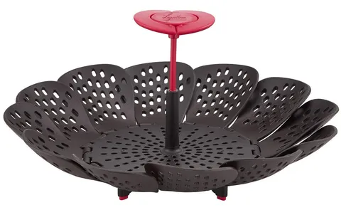 Lagostina Ingenio Smart Cestello Vapore con Alette, Anti Scottatura, Ergonomico, Facile
