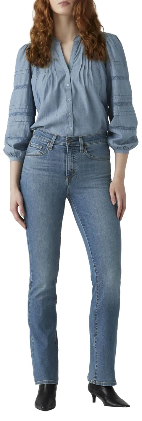 Levi's 725 High Rise Bootcut, Jeans Donna, Hint of Tint, 30W / 34L