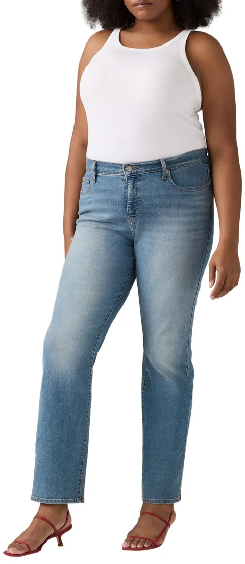 Levi's Women's Plus Size 314 Shaping Straight Jeans
