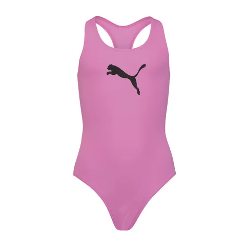 PUMA Swimsuit, Costumi da bagno Unisex - Bambini e ragazzi, Viola, 152