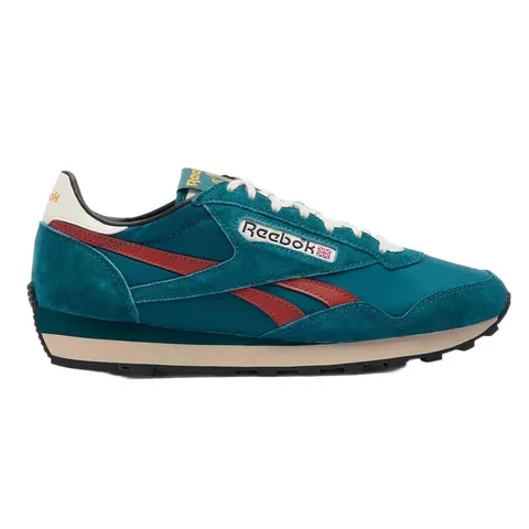 Reebok Aztec II - Sneaker da Ginnastica in Stile retrò, Colore: Teal/Alabastro/Rosso