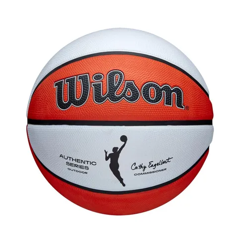 Wilson Pallone da Basket WNBA Authentic Series, Utilizzo Outdoor, Gomma Tackskin, Misura:
