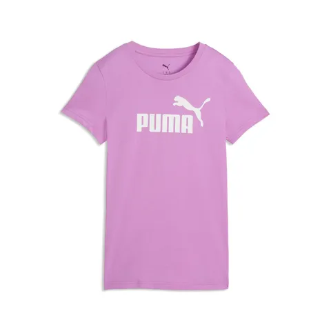 PUMA T-Shirt con Logo Ess N. 1 da Donna M, Mauve Pop Pink