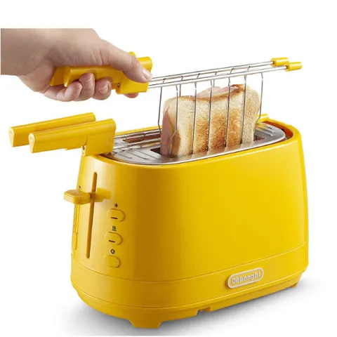 De'Longhi CTLAP2203.Y Tostapane 550W Giallo