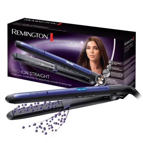 Remington: Piastra per capelli - Tecnologia a Triplo Ione: meno effetto crespo e carica