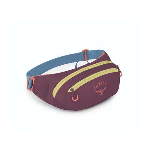 Osprey Daylite Unisex Marsupio, 2L, Mood Burgundy, O/S
