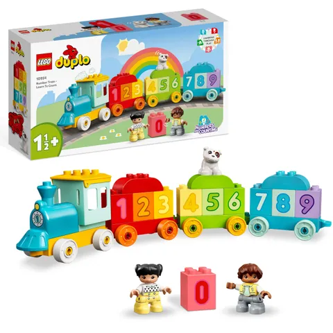LEGO Duplo Treno dei Numeri - Impariamo a Contare - Giochi Didattici Montessori - con