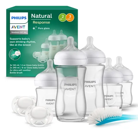 Philips Avent Natural Response Set Regalo Vetro SCD879/11