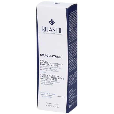 Rilastil Crema Smagliature, Trattamento Contro le Smagliature, Emolliente, Idratante ed