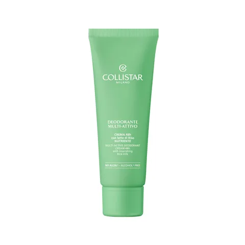Collistar Deodorante Multi-Attivo in Crema 48h con Latte di Riso, Senza Alcol, Azione