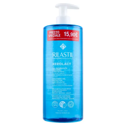 Rilastil Xerolact Gel Detergente Special Price, Gel Schiumogeno Detergente pH 5.5, con