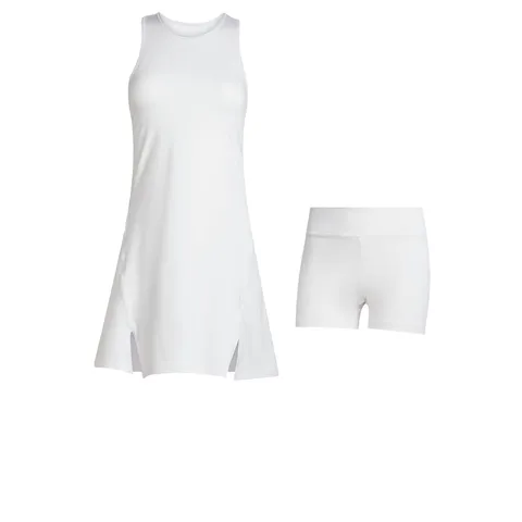 adidas Donna Club Tennis Climacool Dress, White, XXL