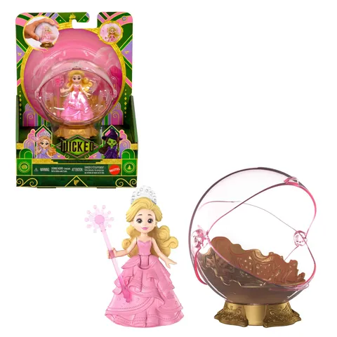 Mattel Universal Wicked - La Bolla Galleggiante di Glinda, set ispirato al film con bolla