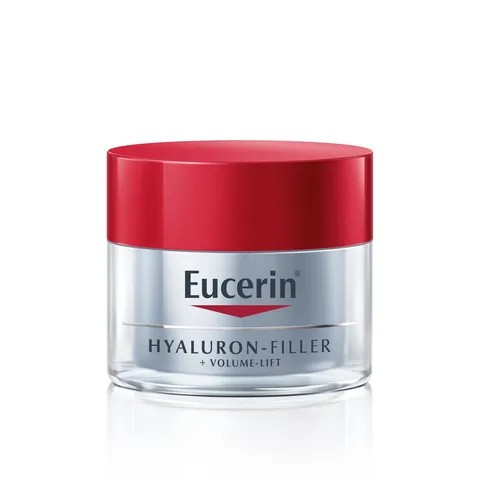 Eucerin Hyaluron-Filler + Volume-Lift Crema Notte (50 ml), Crema antirughe rigenerante