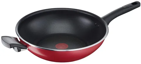 Lagostina Cucina Mediterranea Wok Antiaderente in Alluminio 30 cm, a Induzione, Gas e