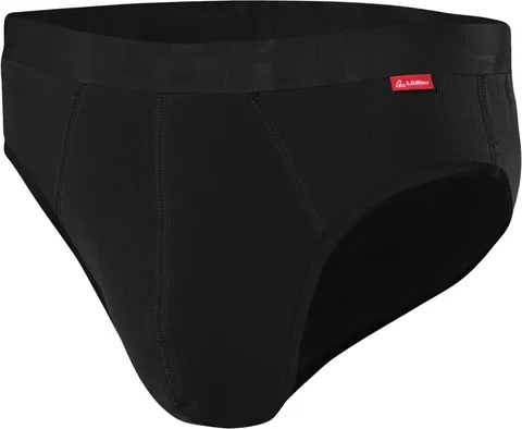 Löffler Mutandine da Uomo Transtex Light, Nero, 54