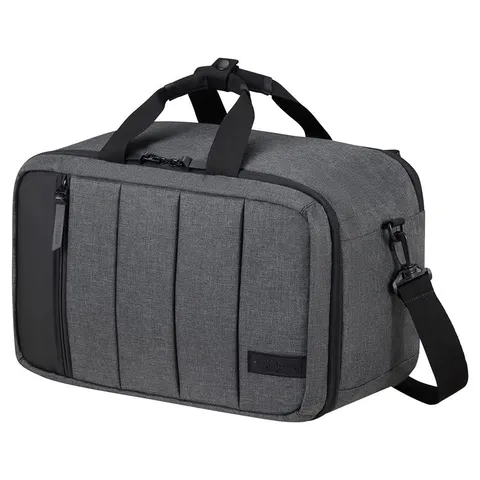 American Tourister StreetHero - Borsa da viaggio a 3 vie, 38.5 cm, 23.5 L, Grigio (Grey