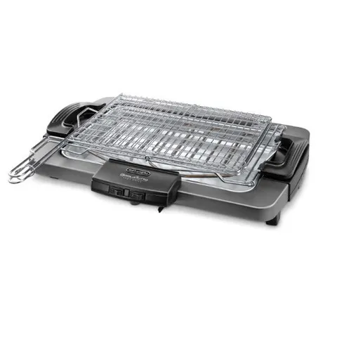 De'Longhi BQ80 Barbecue grill elettrico doppia griglia