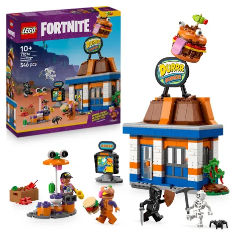 LEGO Fortnite Ristorante di Durrr Burger - Gioco Creativo con le Minifigure di Bombarola