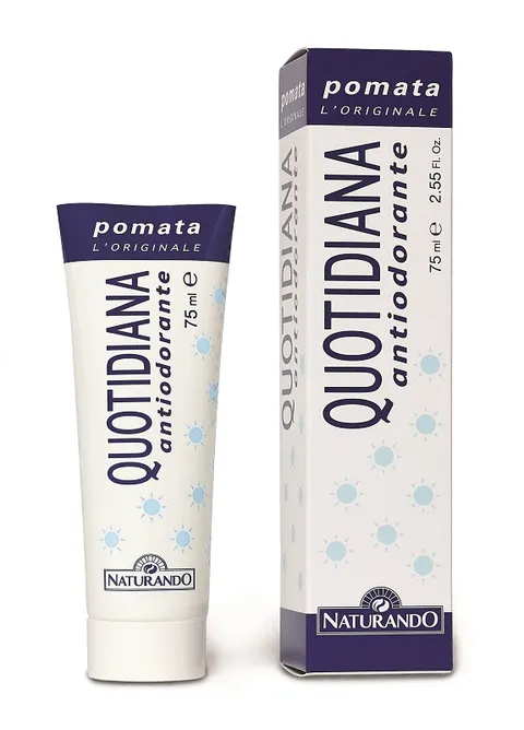 Naturando Quotidiana Pomata Antiodorante che Previene il Cattivo Odore Ostacolando la