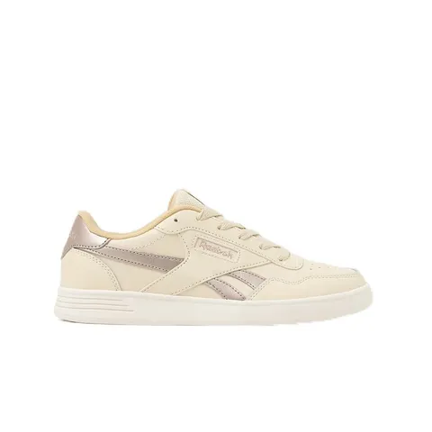 Reebok Scarpe da Ginnastica da Donna Court Advance, Agedbeige/Simplebeige/Chalk, 44,5 EU