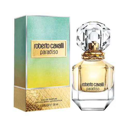 Roberto Cavalli Paradiso, Eau de Parfum, Profumo Floreale Legnoso, 30 ml