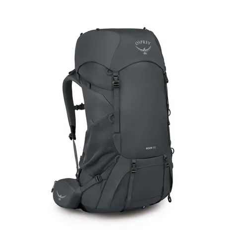 Osprey Rook Uomo Zaino, 65L, Dark Charcoal/Silver Lining, EF
