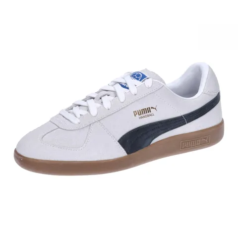 PUMA Unisex Handball Scarpe da campo indoor, Puma White Puma Black Gum, 41 EU