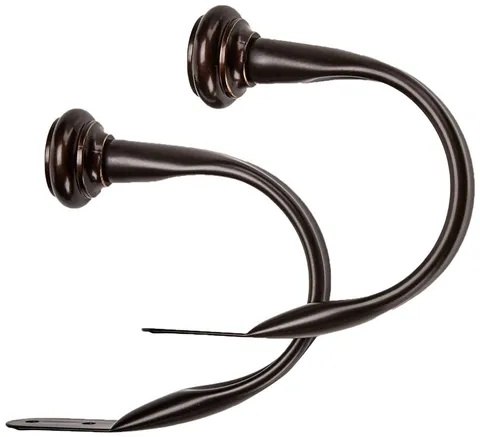 Amazon Basics Fermatenda decorativo, set da 2, bronzo