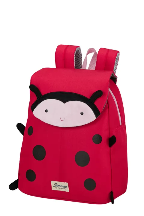 Samsonite Happy Sammies Eco - Zaino per bambini S+, 32 cm, 11 L, rosso (Ladybug Lally)