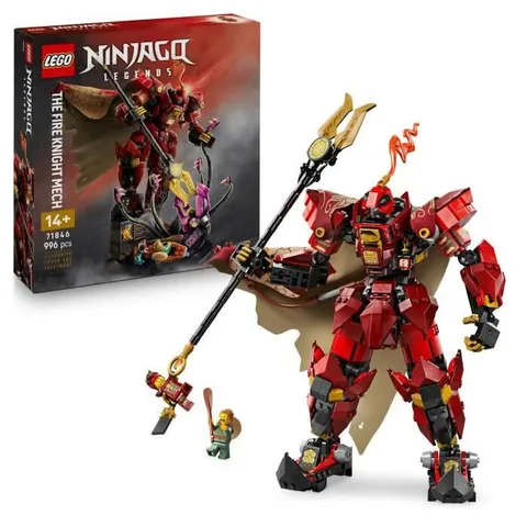 LEGO Ninjago Mech Cavaliere del Fuoco Giocattolo - Set da Monstrosity con Action Figure