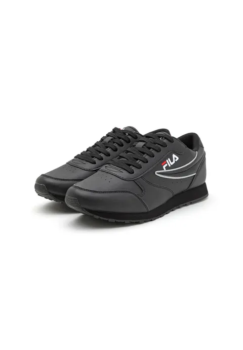 Fila Orbit Low, Scarpe da Ginnastica Basse Uomo, Nero, 40 EU