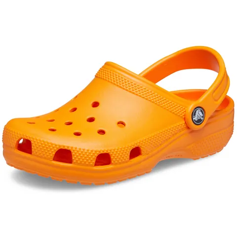 Crocs Classic Clog T, Zoccoli Unisex - Bambini e ragazzi, Orange Zing, 20/21 EU