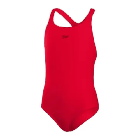 Speedo Girl's Eco Endurance+ Medalist Swimsuit | Chlorine Resistance | Recycled Fabric