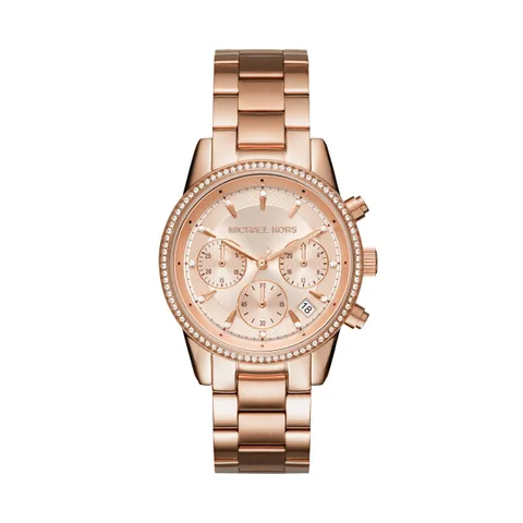 Michael Kors RITZ MK6357 Cronografo donna Con zirconi