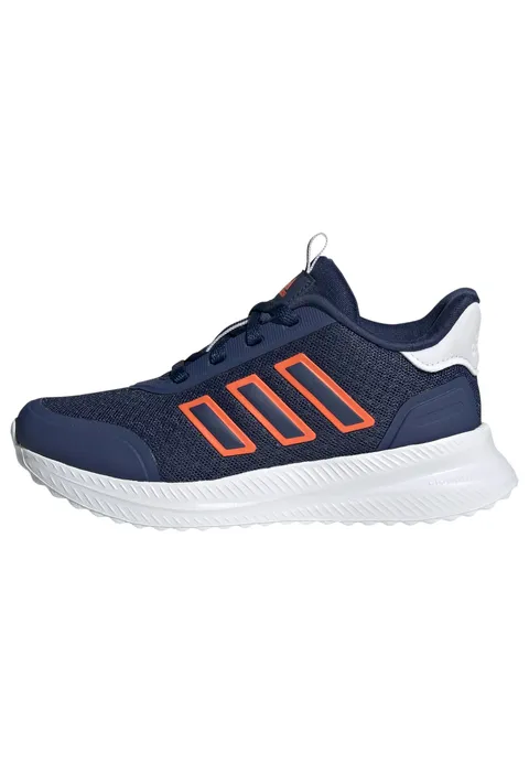 adidas X_PLR Shoes Kids, Scarpe, Dark Blue/Semi Impact Orange/Ftwr White, 21.5 EU