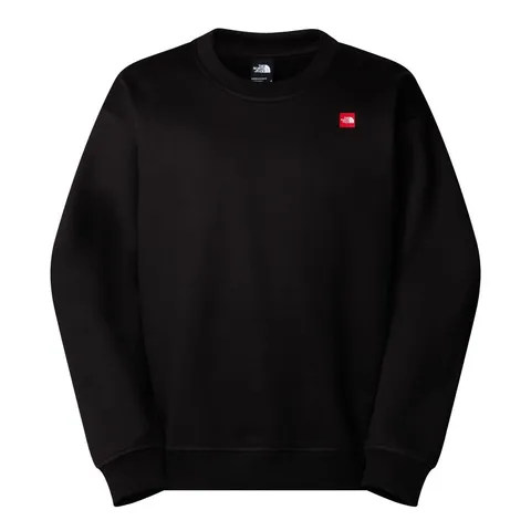 THE North FACE NF0A8C1SJK3 U AXYS Oversized Crew Maglia Lunga Uomo TNF Black Taglia XL