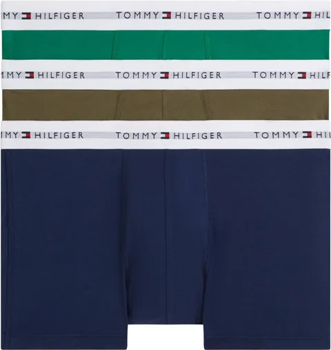 Tommy Hilfiger UM0UM0UM03889 Tronco 3P da Uomo, Blu (Arm Grn/PRP Nvy/Nov Grn), XXL