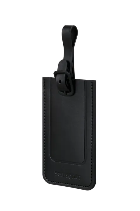 Samsonite - Etichetta per valigia, Nera
