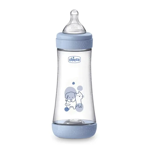 Chicco Perfect 5 Biberon 300 ml Blu
