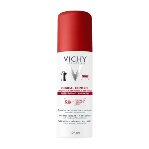 Vichy Deodorante Clinical Control 96H - Aerosol Anti-Traspirante, Anti Sudorazione
