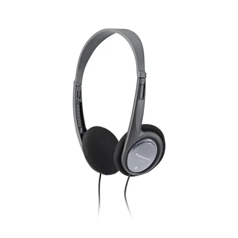 Panasonic RP-HT090E-H Cuffie Stereo Leggere, Cuffie On-Ear, Cavo Lungo 5m, Controllo del