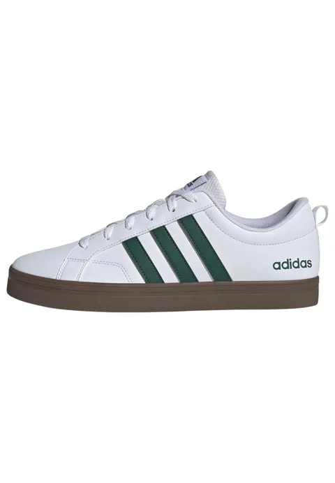 adidas Uomo Vs Pace 2.0 Shoes, Ftwr White/Collegiate Green/Gum5, 42 2/3 EU
