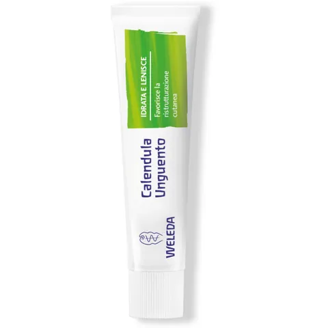 Weleda Calendula Unguento, ricca crema lenitiva ed emolliente che favorisce il corretto