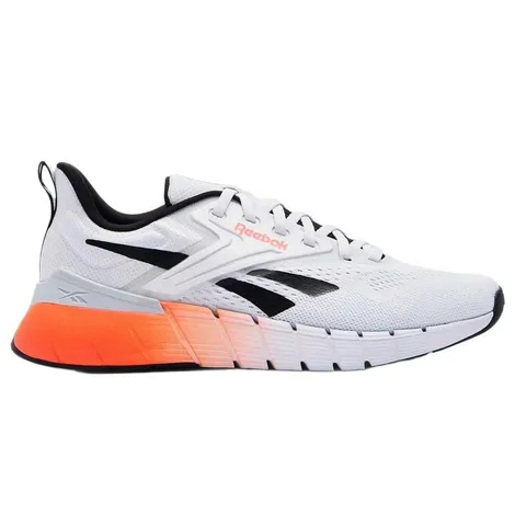 Reebok Sneaker da Uomo Nano Gym, Moon Black Flash Orange, 42.5 EU