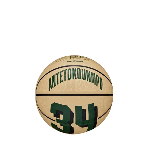 Wilson Pallone da Basket, NBA Player Icon Mini, Giannis Antetokounmpo, Milwaukee Bucks